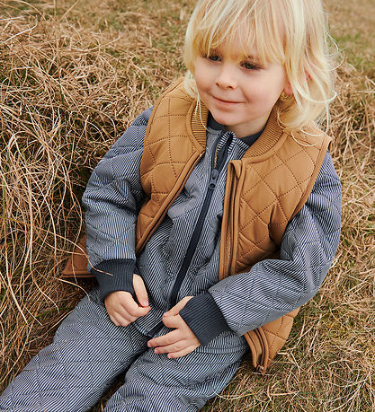 Wheat Termojakke m. Fleece - Benni - Ink Stripe Wheat Termojakke m. Fleece - Benni - Ink Stripe