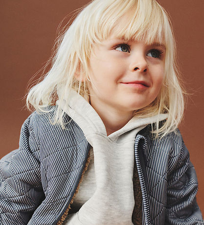Wheat Termojakke m. Fleece - Benni - Ink Stripe Wheat Termojakke m. Fleece - Benni - Ink Stripe