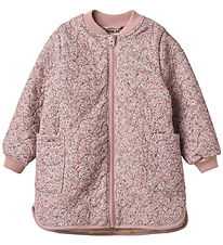 Wheat Termojakke m. Fleece - Helga - Soft Lavender Flowers Wheat Termojakke m. Fleece - Helga - Soft Lavender Flowers