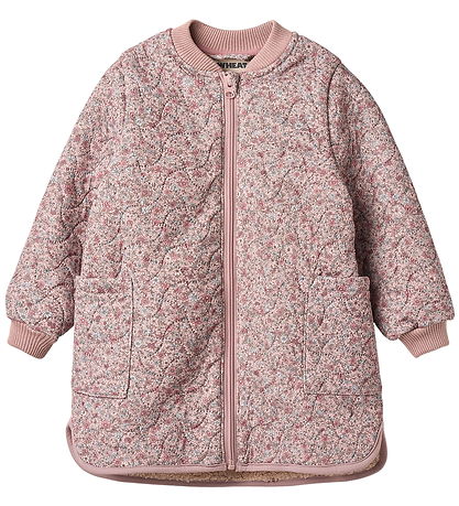 Wheat Termojakke m. Fleece - Helga - Soft Lavender Flowers Wheat Termojakke m. Fleece - Helga - Soft Lavender Flowers