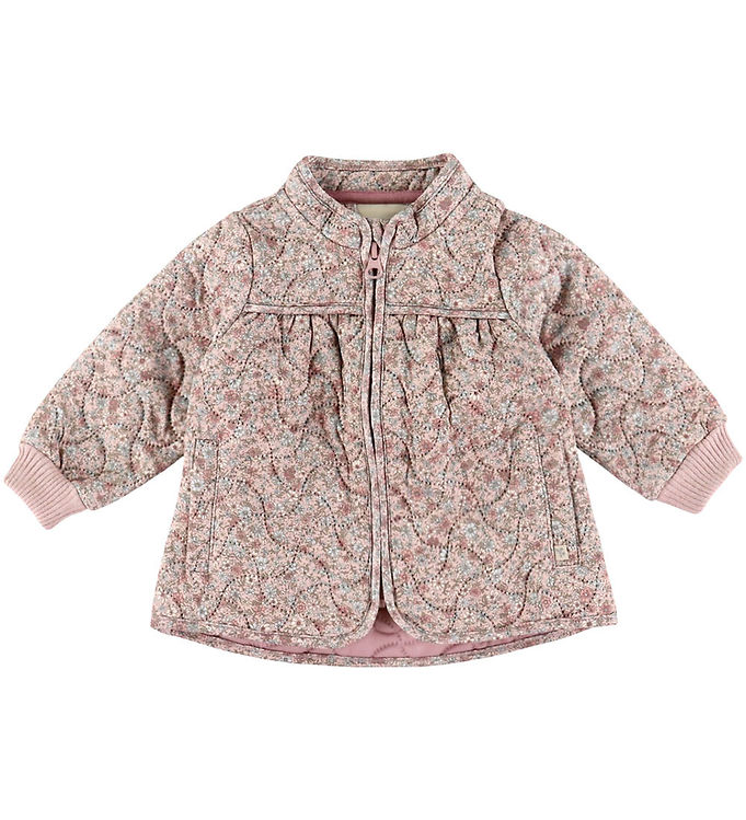 Wheat Termojakke - Thilde - Soft Lavender Flowers