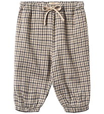 Wheat Bukser - Blake - Blue Check Wheat Bukser - Blake - Blue Check