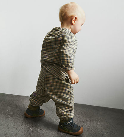 Wheat Bukser - Blake - Blue Check Wheat Bukser - Blake - Blue Check