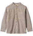 Wheat Skjorte - Willum - Blue Check Wheat Skjorte - Willum - Blue Check