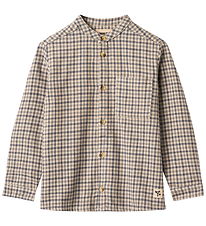 Wheat Skjorte - Willum - Blue Check Wheat Skjorte - Willum - Blue Check