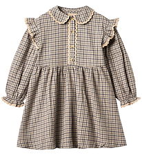 Wheat Kjole - Alissa - Blue Check Wheat Kjole - Alissa - Blue Check