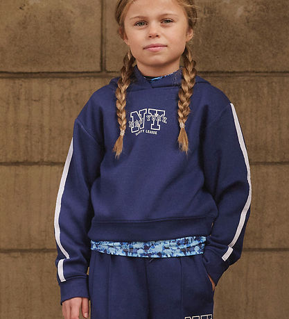 Name It Hættetrøje - NkfNapes - Blueprint Name It Hættetrøje - NkfNapes - Blueprint