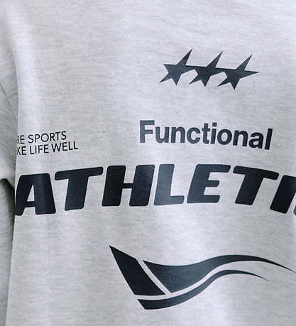 Jack & Jones Sweatshirt - JcoSignal - Hvidmeleret m. Sort