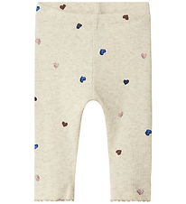 Name It Leggings - Rib - Noos - NbfNutti - Peyote Melange m. Hje Name It Leggings - Rib - Noos - NbfNutti - Peyote Melange m. Hje