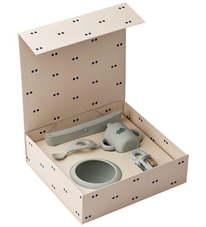 Liewood Mileah Spiseæt - Baby - Dove Blue