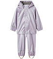 Name It Regntøj m. Seler - NmfDry10 - Metallic - Misty Lilac Name It Regntøj m. Seler - NmfDry10 - Metallic - Misty Lilac