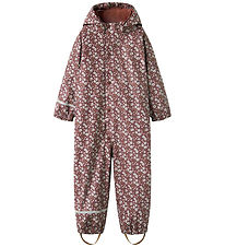 Name It Regndragt m. Fleece - NmfDry10 - Fig m. Blomster Name It Regndragt m. Fleece - NmfDry10 - Fig m. Blomster