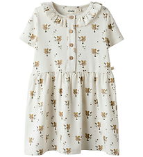 Lil' Atelier Kjole - NmfLayo - Coconut Milk Lil' Atelier Kjole - NmfLayo - Coconut Milk