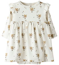 Lil' Atelier Body Kjole - NbfLayo - Coconut Milk Lil' Atelier Body Kjole - NbfLayo - Coconut Milk