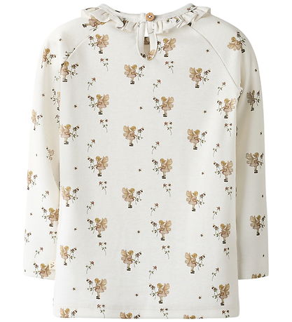 Lil' Atelier Bluse - NmfLayo - Coconut Milk