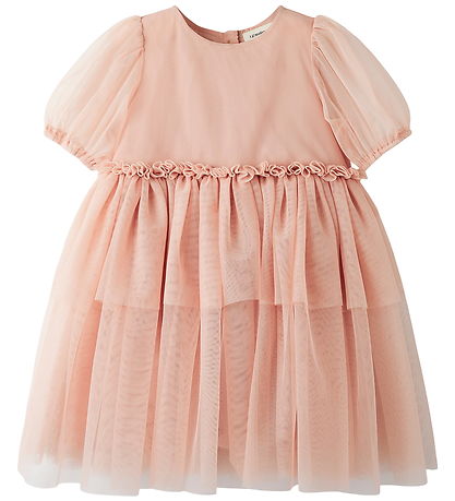 Lil' Atelier Kjole - Tyl - NmfLiberty - Misty Rose