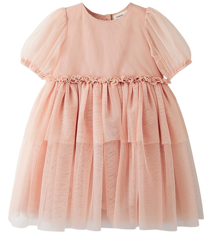 Lil' Atelier Kjole - Tyl - NmfLiberty - Misty Rose