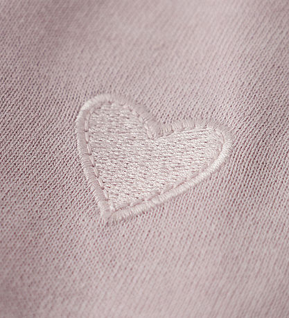 Name It Sweatkjole - NmfVima - Burnished Lilac/ Heart Embroidery