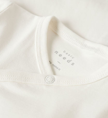 Name It Slå-om Body l/æ - NbfVulla - Cloud Dancer