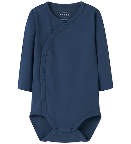 Name It Slå-om Body l/æ - NbmVrolle - Insignia Blue