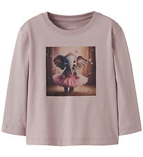 Name It Bluse - NmfVotea - Burnished Lilac/Ballerina Elephant Name It Bluse - NmfVotea - Burnished Lilac/Ballerina Elephant