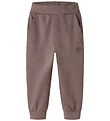 Name It Sweatpants - Nmfvima - Peppercorn/Heart Embroidery Name It Sweatpants - Nmfvima - Peppercorn/Heart Embroidery