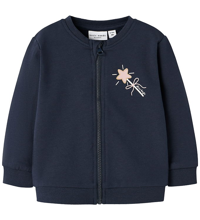 Name It Sweatcardigan - NbfVrillie - Navy Blazer/Star