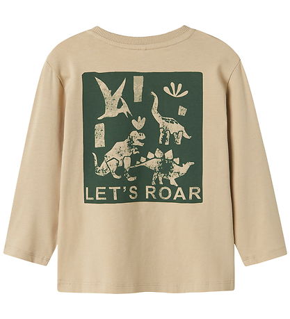Name It Bluse - NmmNiklaus - Island Fossil m. Print