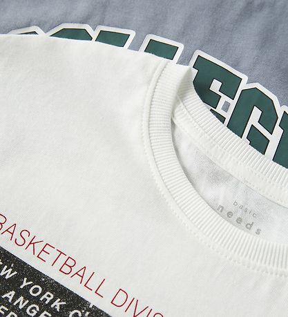 Name It Bluse - 2-pak - NkmVoto - Tradewinds/Cloud Dancer/ Baske Name It Bluse - 2-pak - NkmVoto - Tradewinds/Cloud Dancer/ Baske