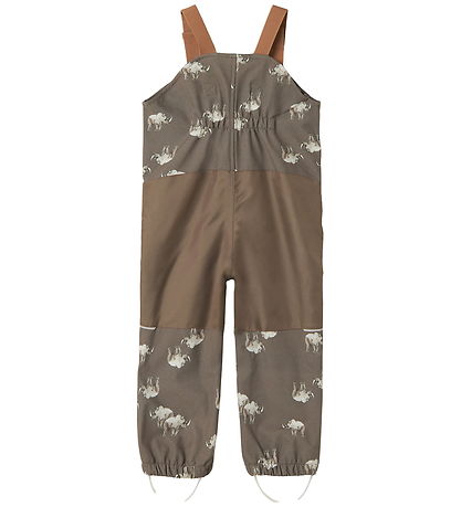 Name It Softshellbukser m. Fleece/Seler - NmmAlfa08 - Morel/RHIN