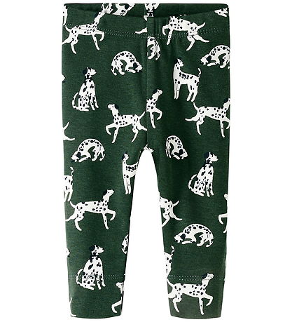 Name It Leggings - NbmKian - Deep Forest/Cloud Dancer