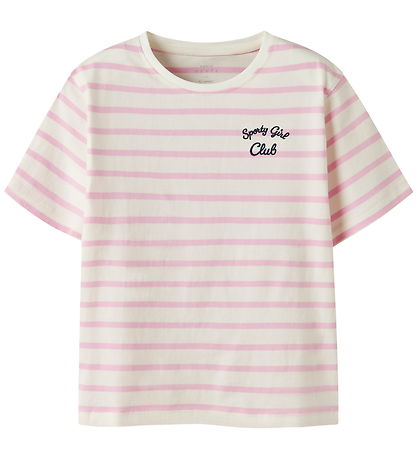 Name It T-shirt - NkfVita - Sweet Dreams/Sporty Girl Embroidery Name It T-shirt - NkfVita - Sweet Dreams/Sporty Girl Embroidery