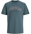 Jack & Jones T-shirt - JjeCaleb - Stormy Weather Jack & Jones T-shirt - JjeCaleb - Stormy Weather