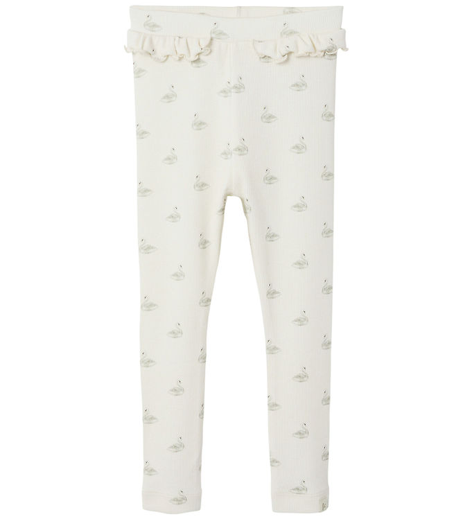 Lil' Atelier Leggings - Noos - Rib - NmfGavo - Pastel Parchment/