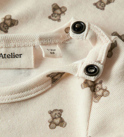 Lil' Atelier Body l/æ - Noos - NbnGayo - Turtledove/Teddybear