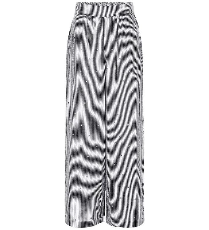 Kids Only Bukser - KogSiv-Smilla - Bright White/Naval Academy