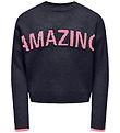 Kids Only Bluse - Strik - KogAmour - Night Sky/Amazing/Sea Pink Kids Only Bluse - Strik - KogAmour - Night Sky/Amazing/Sea Pink