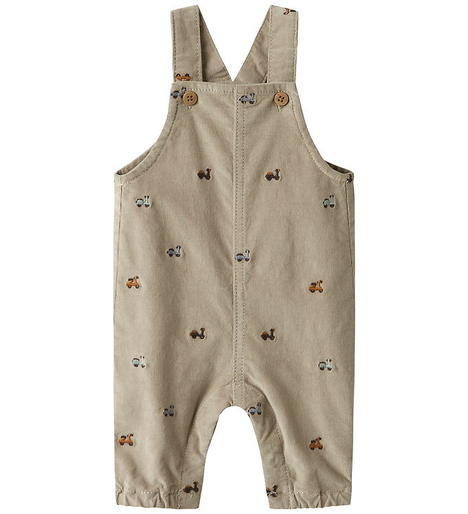 Name It Smækbukser - Fløjl - NbmRyan - Island Fossil