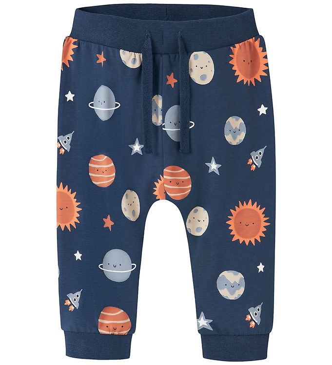 Name It Bukser - NbmVroels - Insignia Blue/Planets