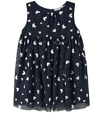 Name It Kjole - NmfVabos - Navy Blazer/Heart Name It Kjole - NmfVabos - Navy Blazer/Heart