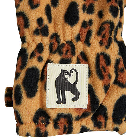 Mini Rodini Luffer - Fleece - Leopard Mini Rodini Luffer - Fleece - Leopard