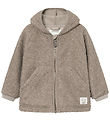 Mini A Ture Fleece Jacket - FoodLiff - Grey Brown