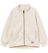 Mini A Ture Fleecejakke - MatCedric - Angora Cream Mini A Ture Fleecejakke - MatCedric - Angora Cream