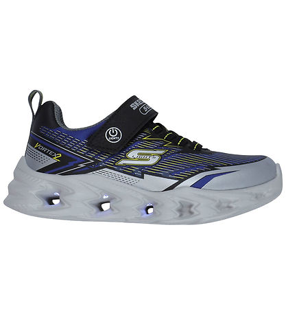 Skechers Sko - Veltrox - Sølv/Sort Skechers Sko - Veltrox - Sølv/Sort