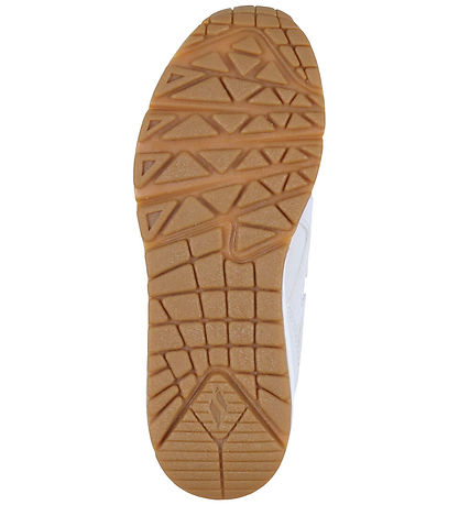 Skechers Sko - Wavy Shimmer - Hvid/Sølv Skechers Sko - Wavy Shimmer - Hvid/Sølv