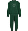 Hummel Sweatsæt - HmlMini - Mørkegrøn Hummel Sweatsæt - HmlMini - Mørkegrøn