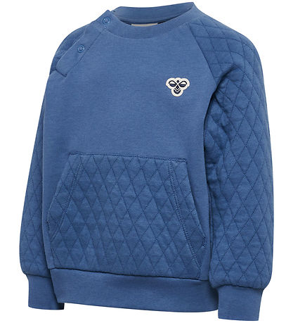 Hummel Sweatshirt - HmlMini - Quiltet - Dutch Blue