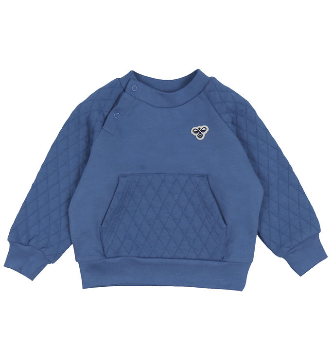 Hummel Sweatshirt - HmlMini - Quiltet - Dutch Blue