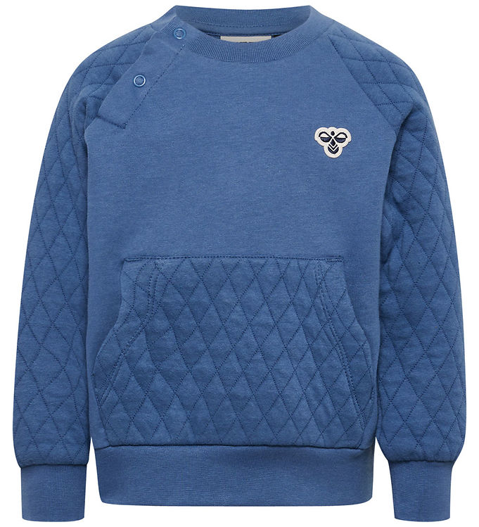 Hummel Sweatshirt - HmlMini - Quiltet - Dutch Blue