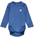Hummel Bodysuit l/s - hmlMini - Dutch Blue